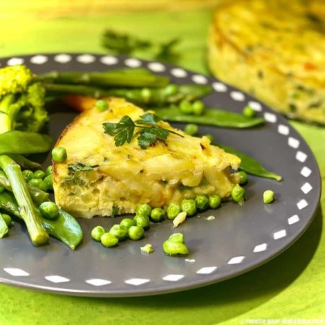 Tortilla Espagnole (au four) aux légumes