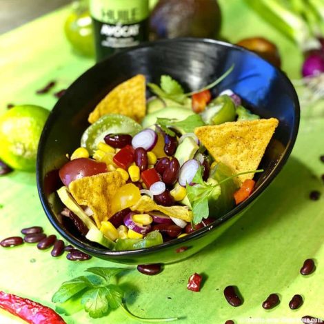 Burrito bowl ( salade mexicaine )
