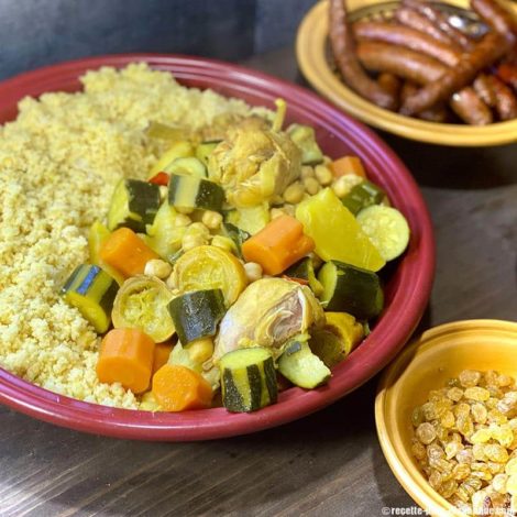 Couscous aux 4 viandes (Royal)