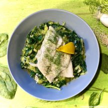 Carrelet aux Épinards et Courgettes