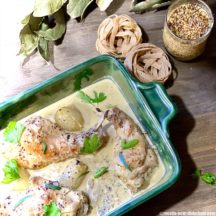 Lapin à la Moutarde et aux Herbes