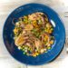 Poulpe grillé à l'Estragon et petits légumes