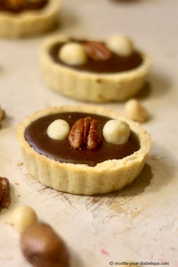tartelette chocolat noix