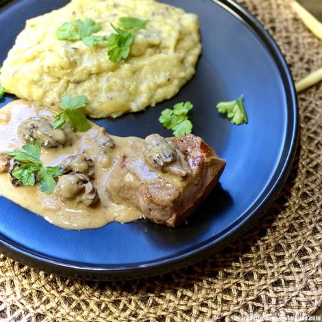 Médaillon de Veau aux Morilles (cuisson sous vide ou non)