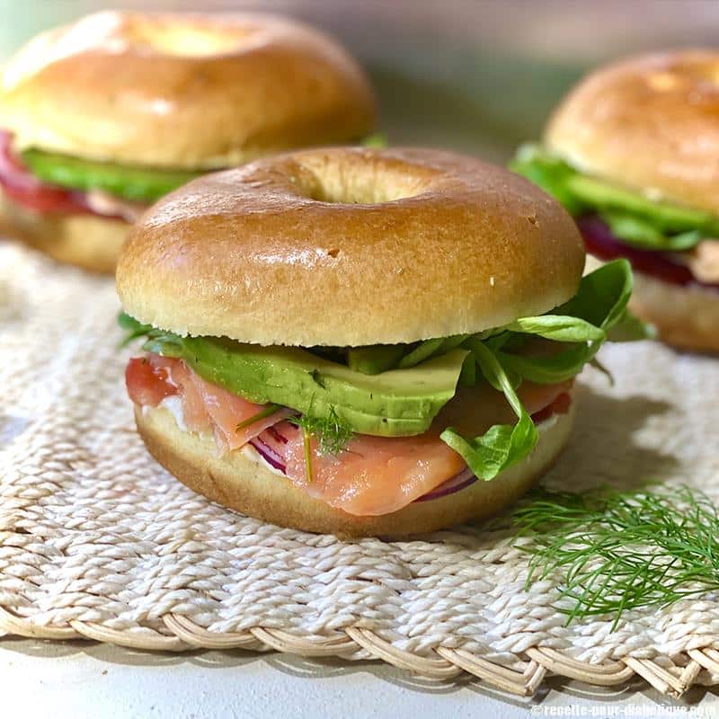 Bagel Saumon Avocat