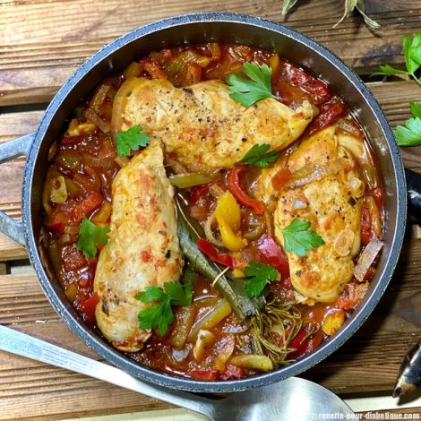 Filets de Poulet à la Basquaise