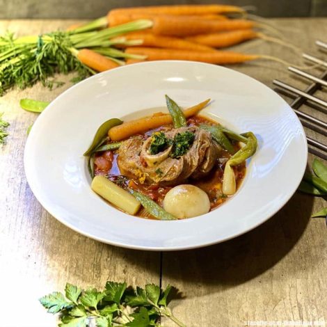 Osso Buco de Veau au four et Légumes braisés