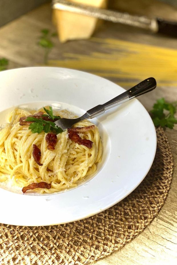 pâtes carbonara