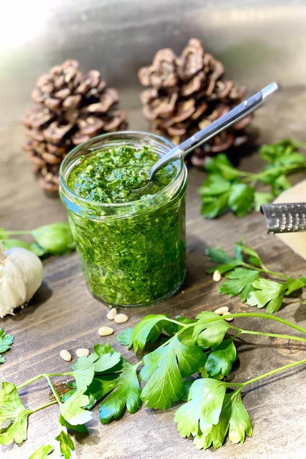 pesto de persil