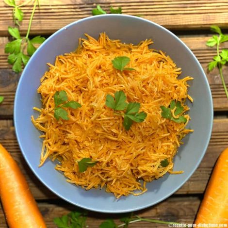 Carottes Râpées à l'Orange