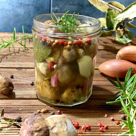 Cèpes au Vinaigre