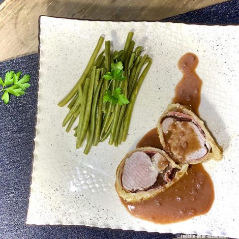 Filet Mignon de Porc en croûte au Gorgonzola