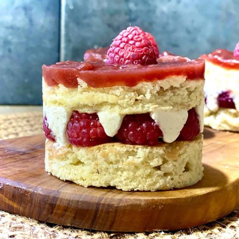 Framboisier au Biscuit Joconde