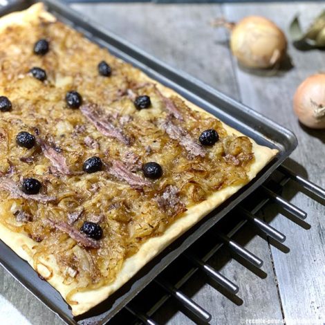Pissaladière avec ou sans Anchois