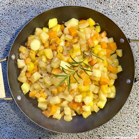Brunoise ou Mirepoix de Légumes de saison braisés