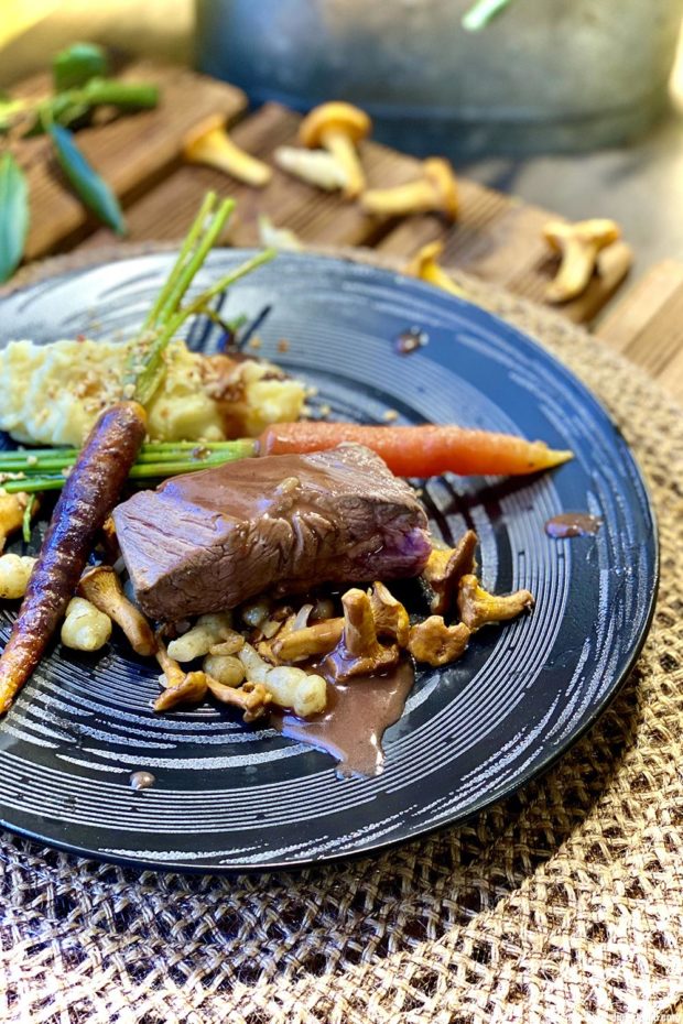 filet de boeuf girolles