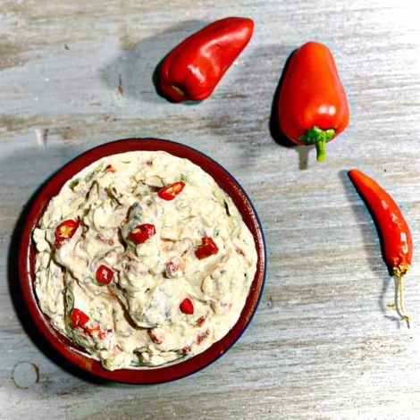 Ktipiti : sauce à dipper Grecque à base de poivron
