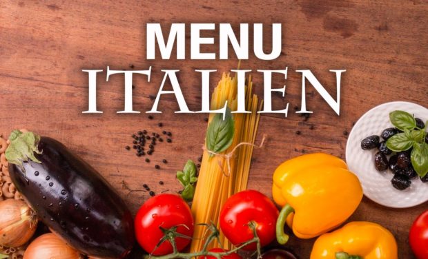 menu italien