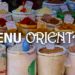 Menu Oriental