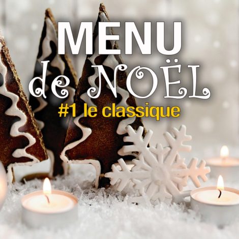 Menu de Noël Classique
