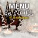 Menu de Noël Classique