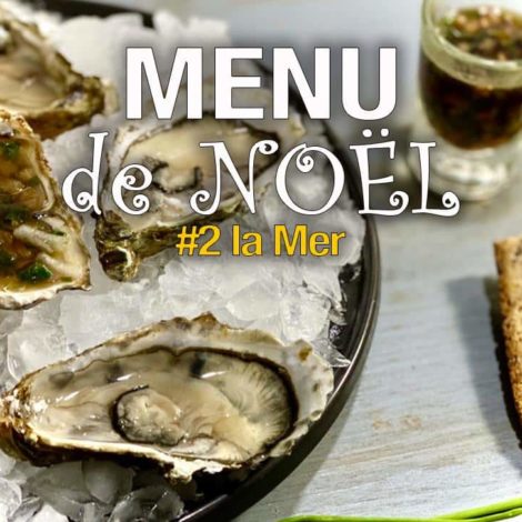 Menu de la Mer pour Noël