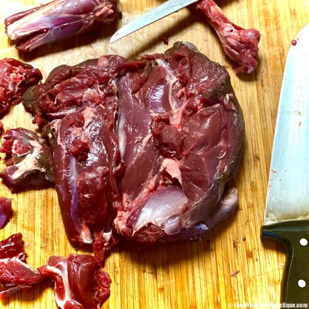 Civet de Cuissot de Chevreuil Grand Veneur