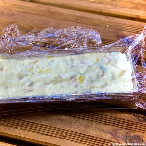 Rôti de Saumon farci aux Saint Jacques (maison)