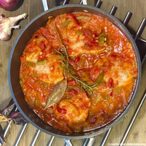 Morue à la Basquaise