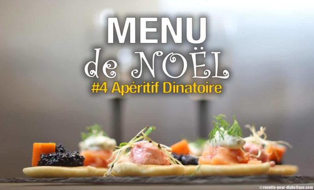 menu noel aperitif