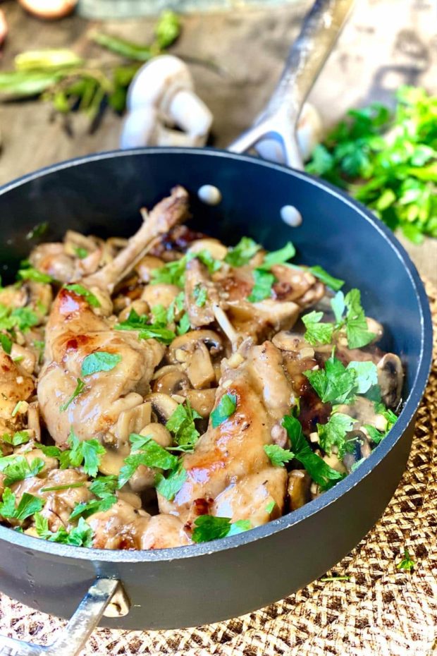 lapin-saute-champignons