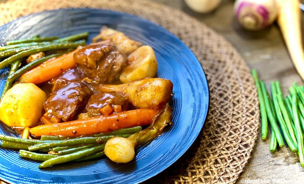 Ragout D agneau Aux Haricots Blancs Et Navets Navarin d'Agneau aux Légumes