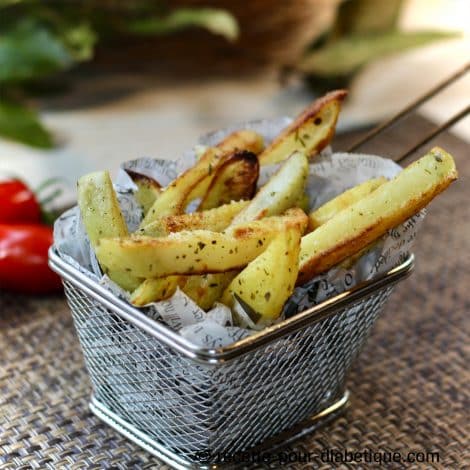 Frites allégées au four
