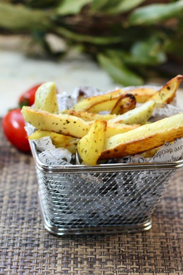 frites allégées au four