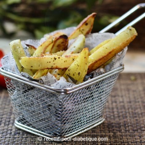 Frites allégées au four