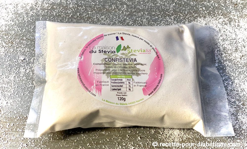 confistevia sans sucre