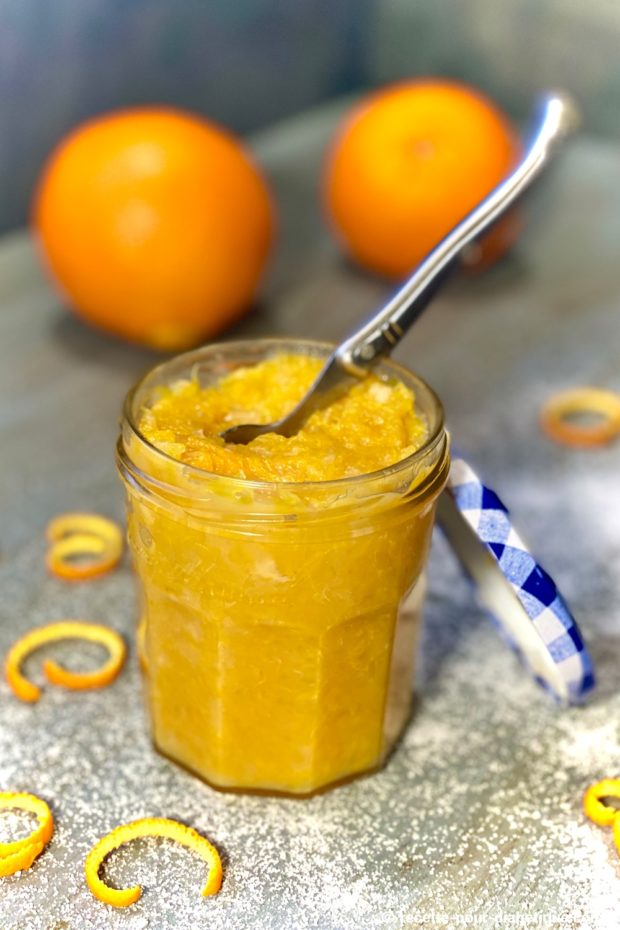 confiture oranges sans sucre