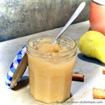 Confiture Poire Cannelle sans sucre