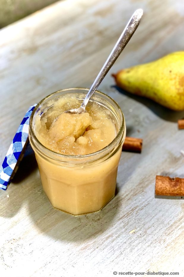 Confiture de poire sans sucre