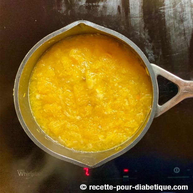Confitures d'Oranges sans sucre