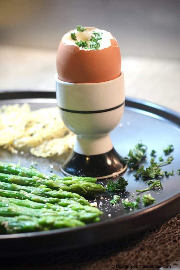Oeufs à la Coque aux Asperges