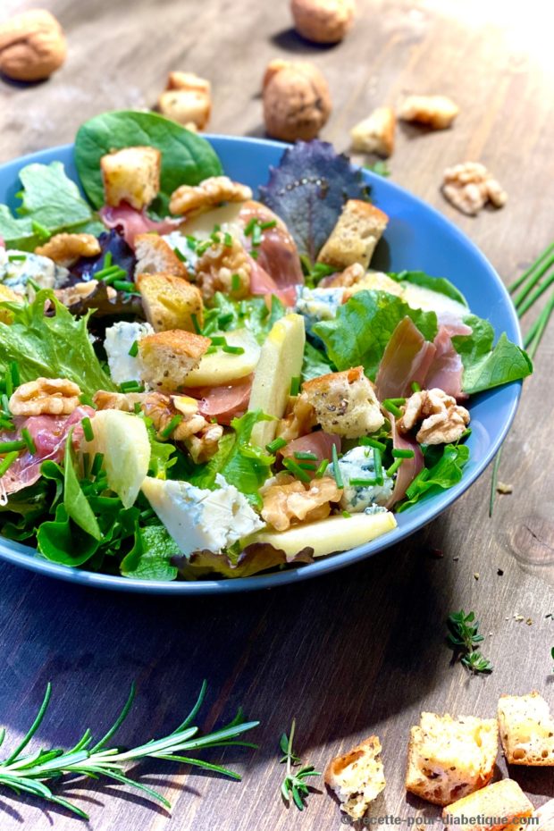 salade aux pommes