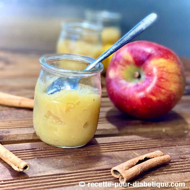 Compote de Pommes sans sucre ajouté