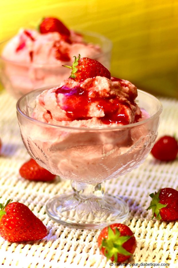 glace fraise