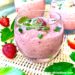 Mousse allégée aux Fraises et Basilic