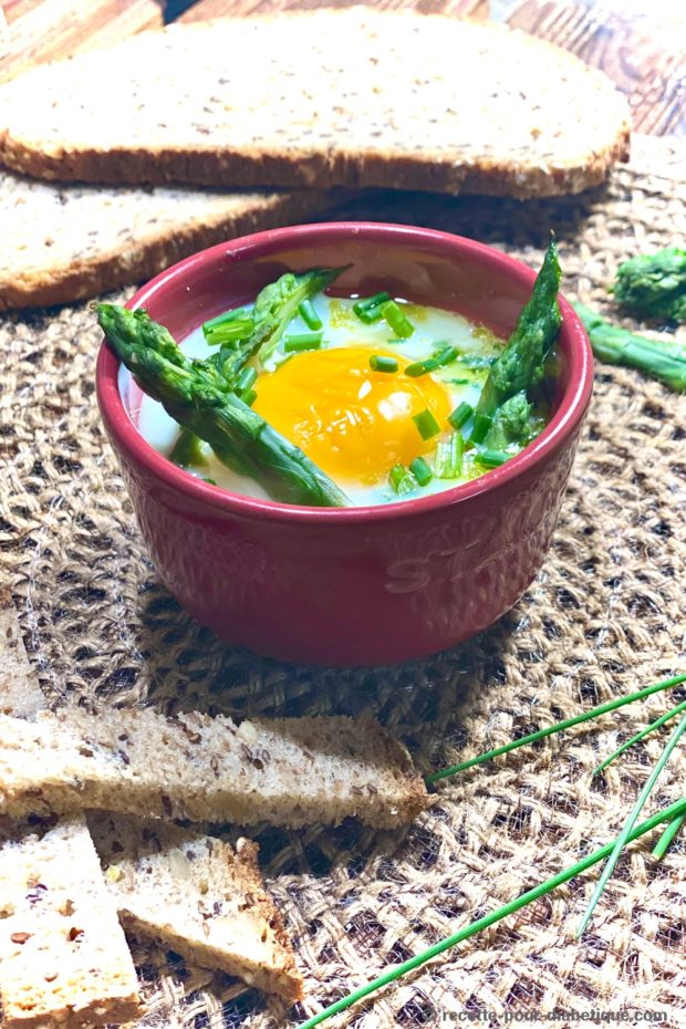 oeuf cocotte asperge