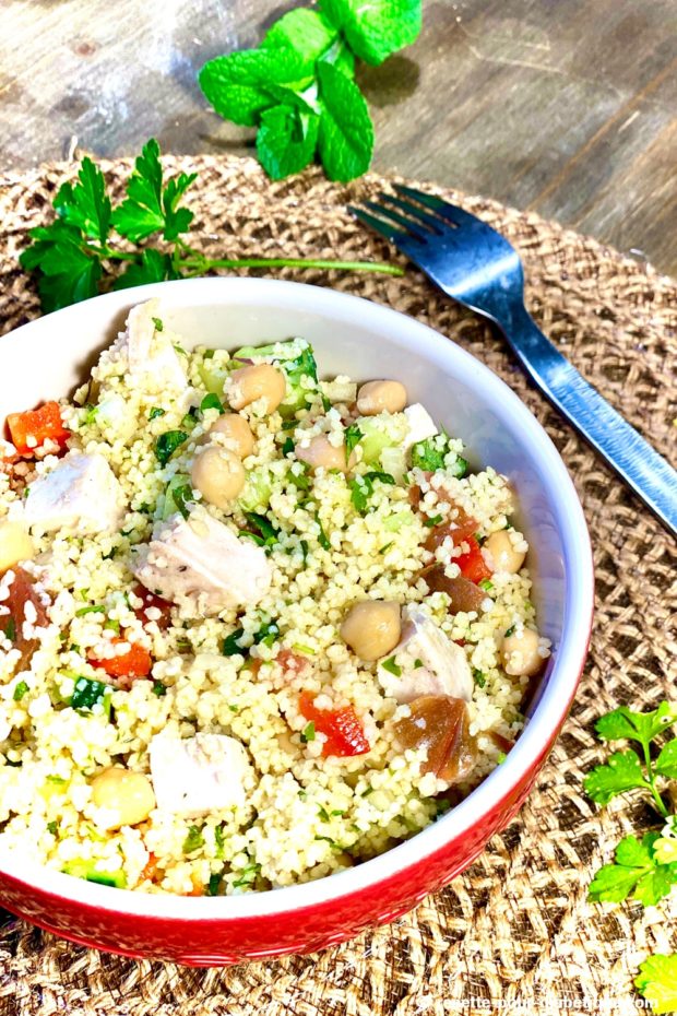 taboulé poulet pois chiche