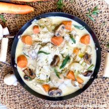 Blanquette de Lotte à l'Estragon