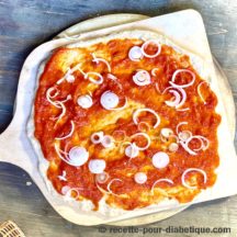 Pâte à Pizza à la Farine semi complète ou IG Bas