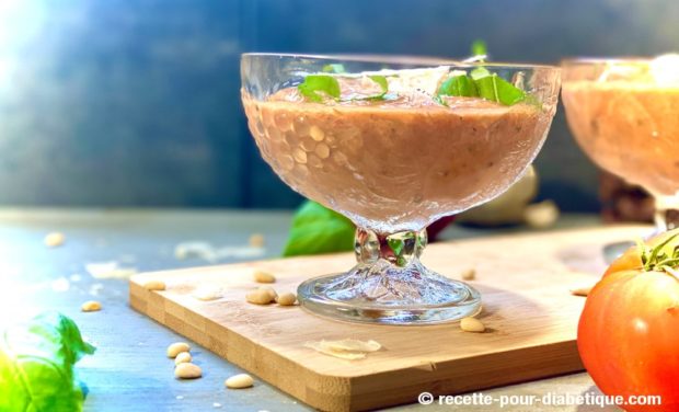 gaspacho basilic